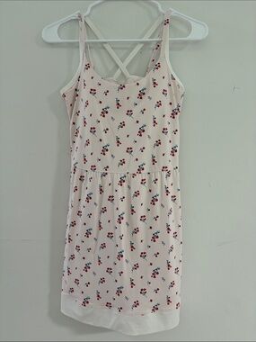 All in Motion pink Floral Athletic dress with attached shorts size Medium